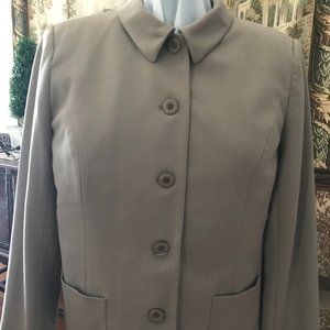 APPLESEEDS: TAN  JACKET SIZE 18